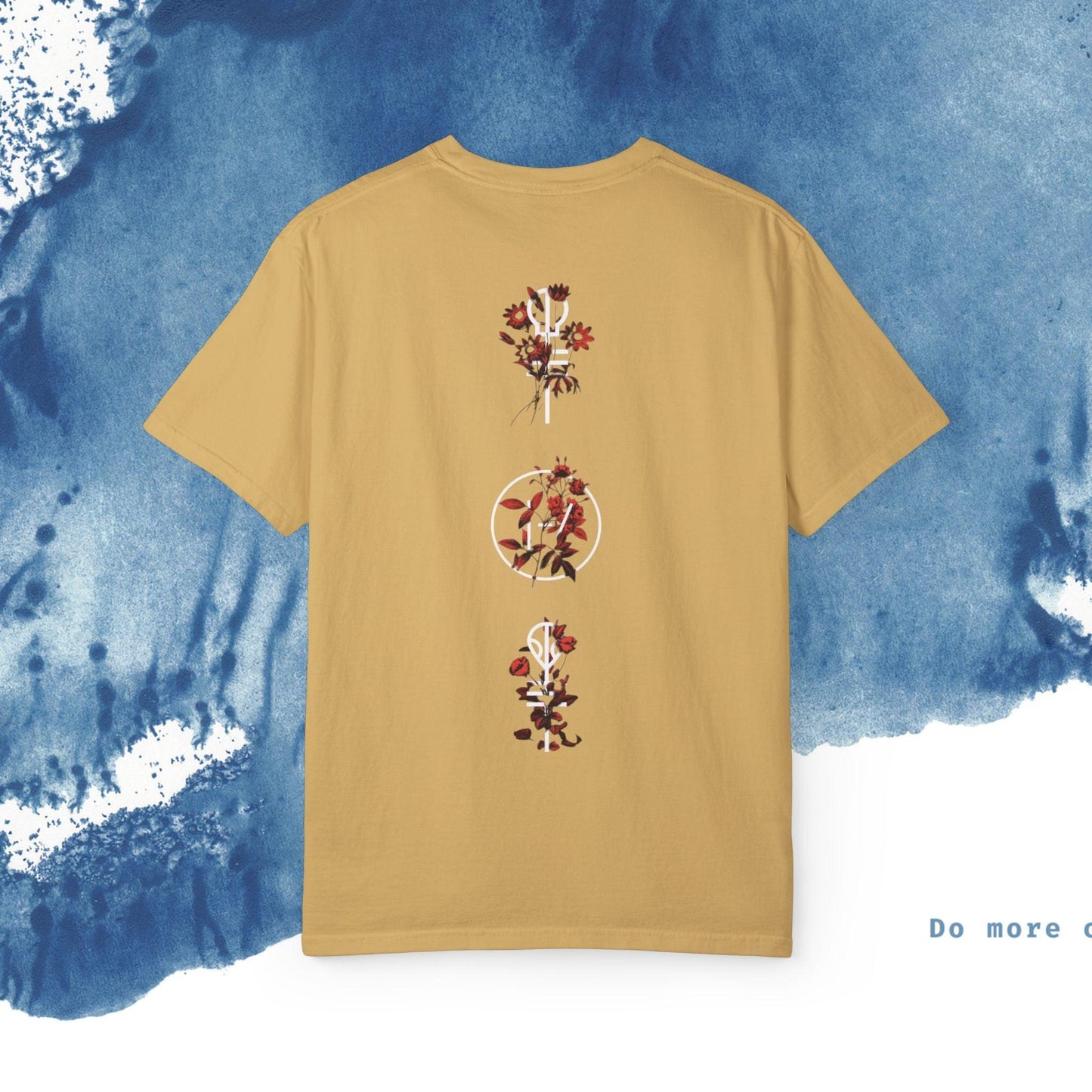 T-Shirt with Bold Floral Design