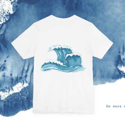 Ocean Wave Unisex Short Sleeve Tee - Do More of What Makes You Happy