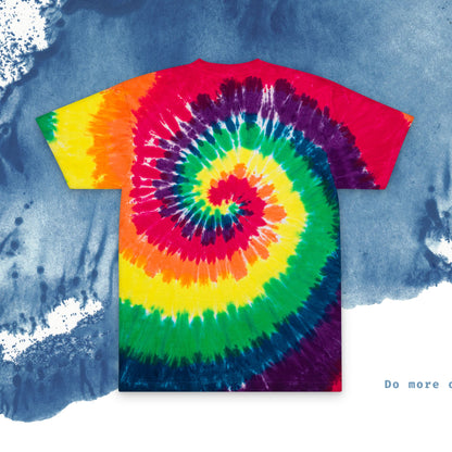 Oversized Tie-Dye T-Shirt bordada