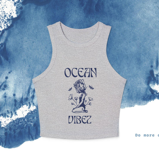 Women's Micro Rib Racer Tank Top