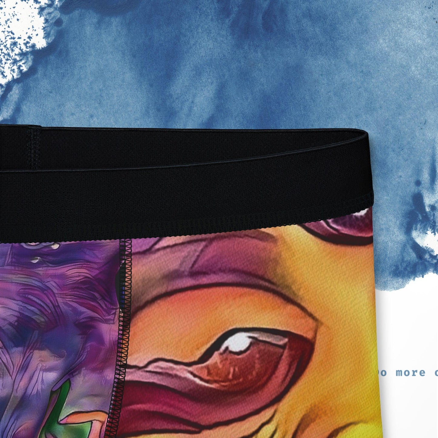 Vibrant Art Men’s Boxers with Unique Abstract Design