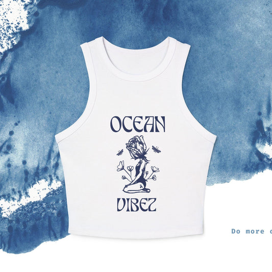 Women's Micro Rib Racer Tank Top