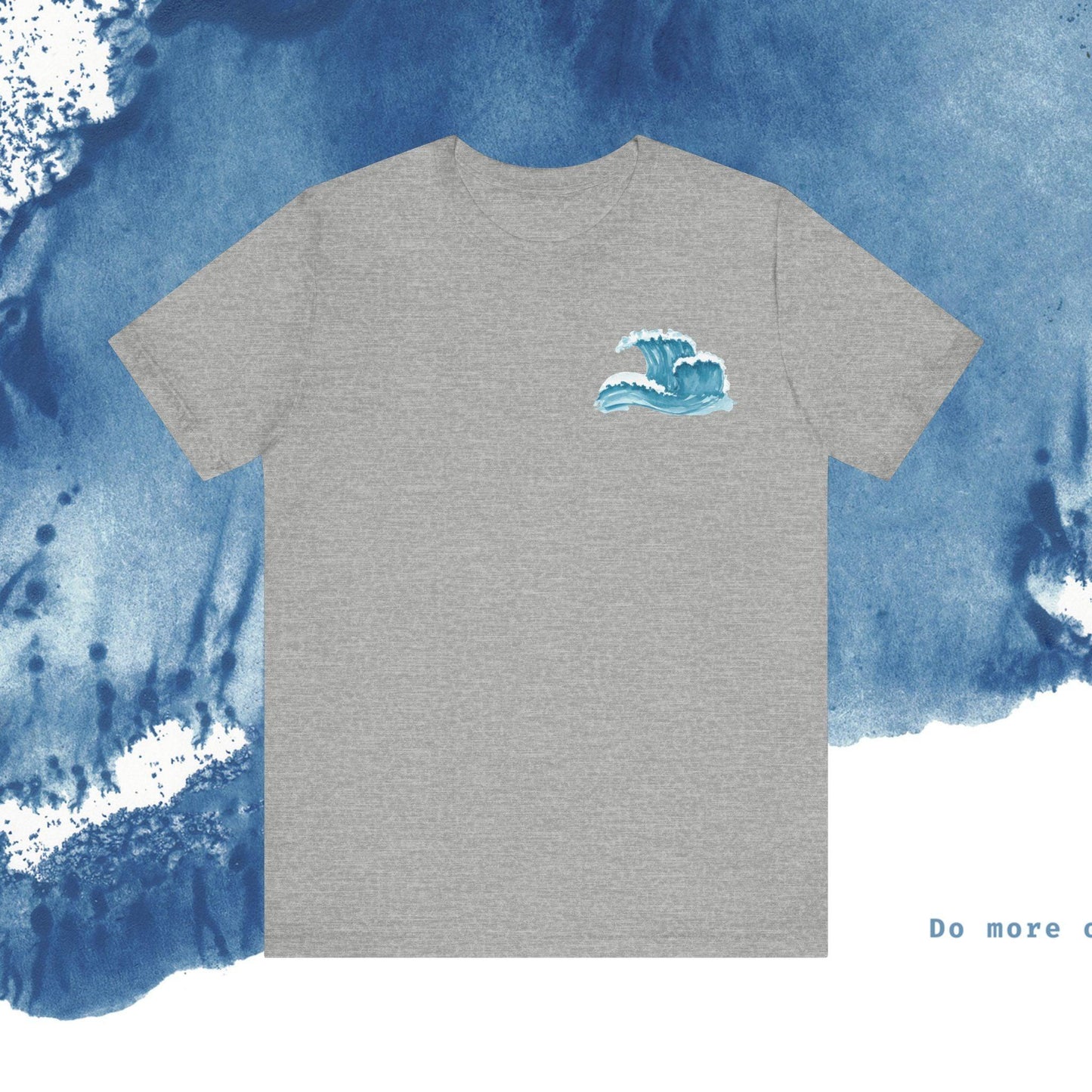 Ocean Wave Unisex Short Sleeve Tee - Do More of What Makes You Happy