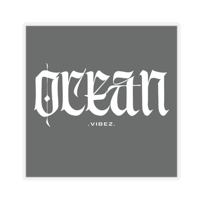 Ocean Vibes Kiss-Cut Stickers for Creative Expression