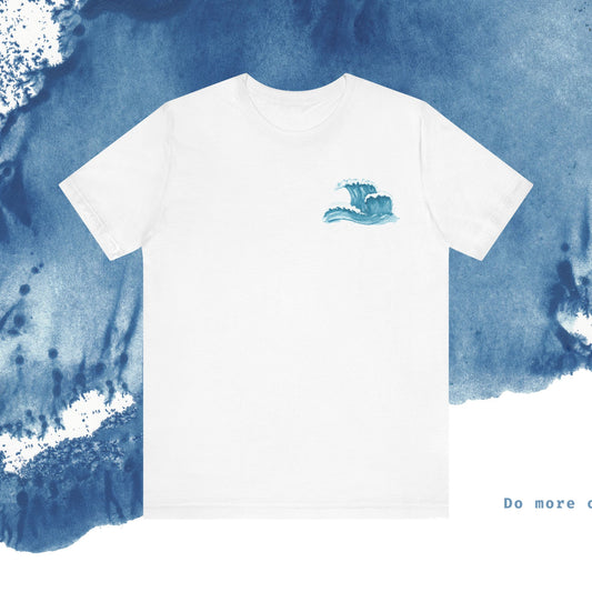 Ocean Wave Unisex Short Sleeve Tee - Do More of What Makes You Happy