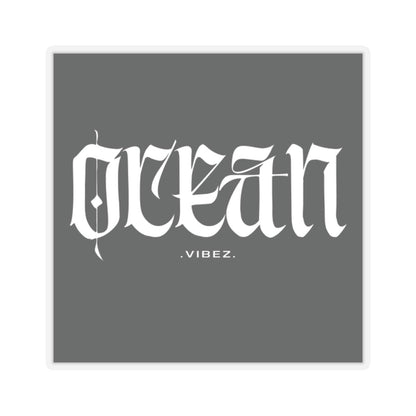 Ocean Vibes Kiss-Cut Stickers for Creative Expression