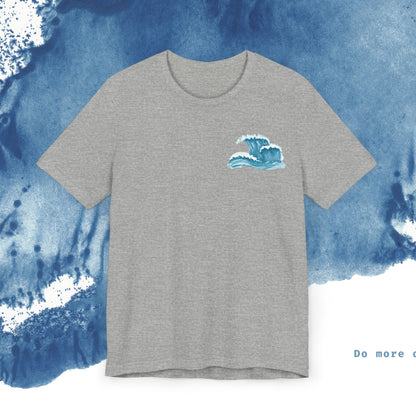 Ocean Wave Unisex Short Sleeve Tee - Do More of What Makes You Happy